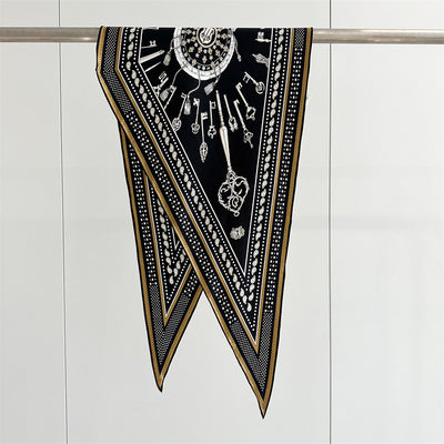 Pañuelo de Seda Twill Lujo Ligero para Mujer - Image 16