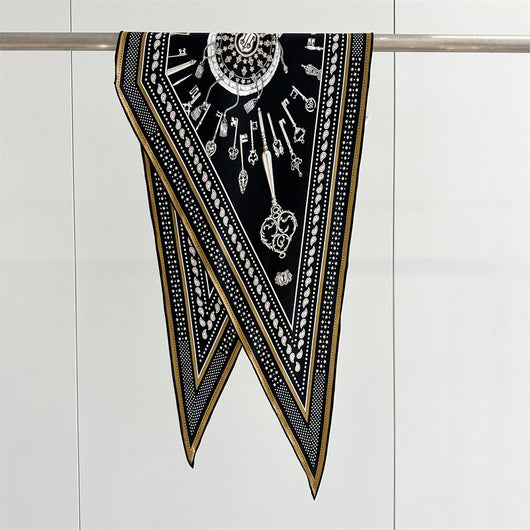 Pañuelo de Seda Twill Lujo Ligero para Mujer - Image 16
