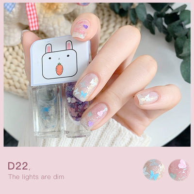 Set Dúo de Esmaltes de Uñas a Base de Agua - Acabado Brillante con Pelado y Desprendimiento Fácil - Image 16
