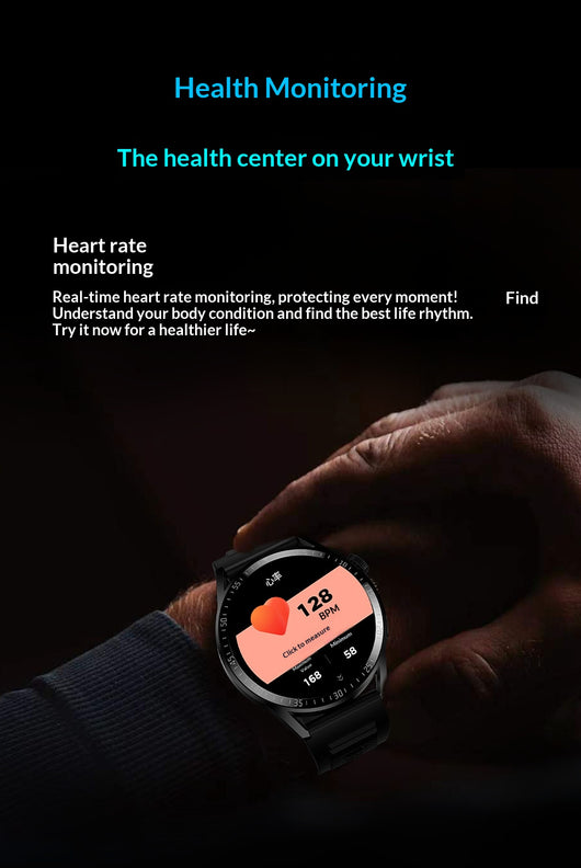 Reloj Inteligente Redondo con Llamadas Bluetooth y Monitor de Salud - Image 21