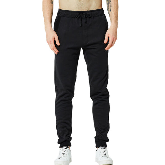 Pantalones Deportivos Holgados para Hombre con Cintura Media y Cordones