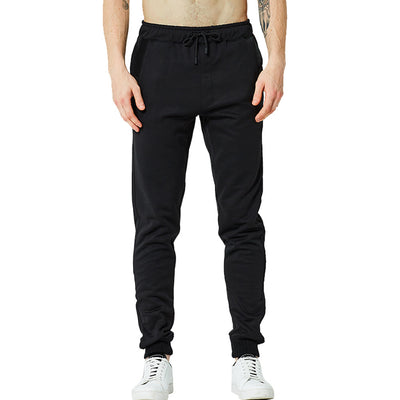 Pantalones Deportivos Holgados para Hombre con Cintura Media y Cordones