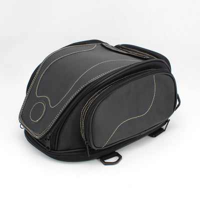 Bolsa Retro para Moto con Almacenamiento de Casco Impermeable - Image 6
