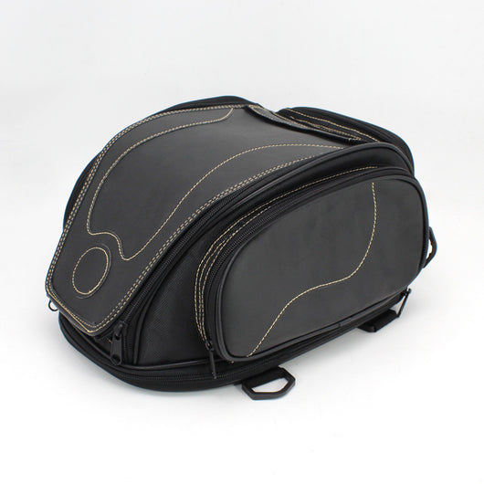Bolsa Retro para Moto con Almacenamiento de Casco Impermeable - Image 6