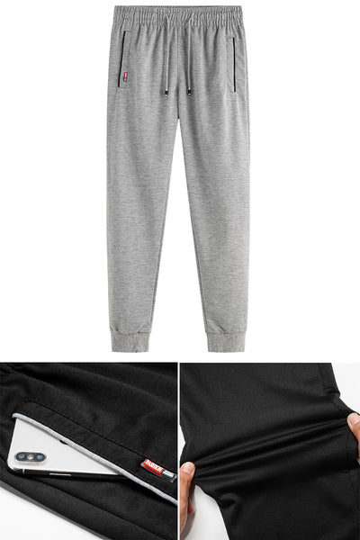 Pantalones de Sudadera Coreanos Slim Fit con Puños Ajustados para Invierno - Image 8