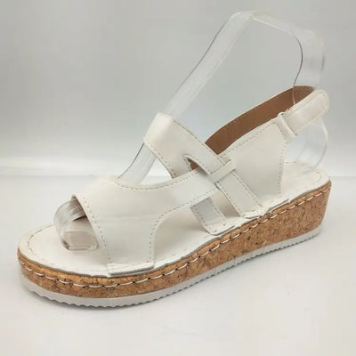 Sandalias Casuales Estilo Universitario con Tacón Bajo - Image 16
