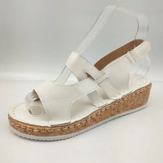 Sandalias Casuales Estilo Universitario con Tacón Bajo - Image 16