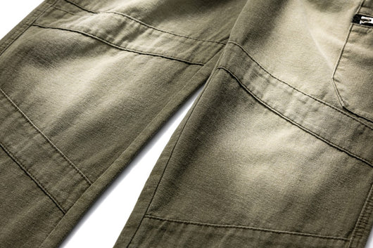 Pantalones de Gabardina Pesada Lavados para Hombre - Corte Versátil - Image 18