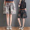 Shorts Anchos de Pierna Estampado para Mujer - Comodidad y Estilo