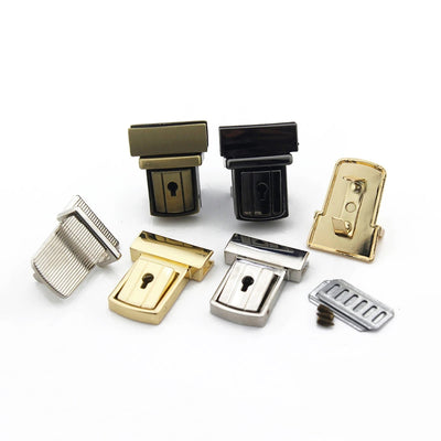 Cerradura Embutida con Accesorios de Hardware en Oro, Plata y Negro - Image 16