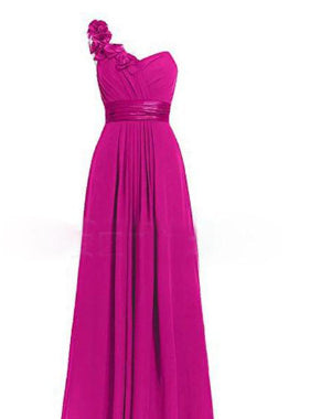Vestido Largo Escotado con Cuello Diagonal Multicolor sin Mangas - Image 14