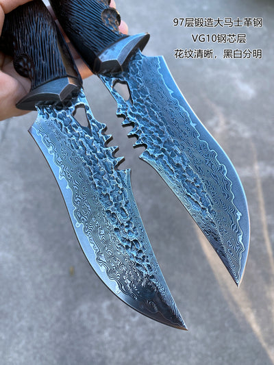 Cuchillo Táctico de Supervivencia Outdoor de Alta Resistencia - Image 4