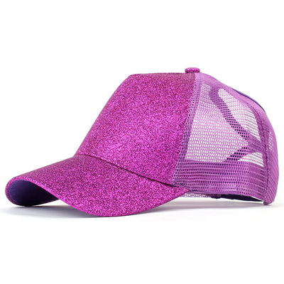 Gorra de Béisbol con Abertura para Cola y Lentejuelas - Image 22