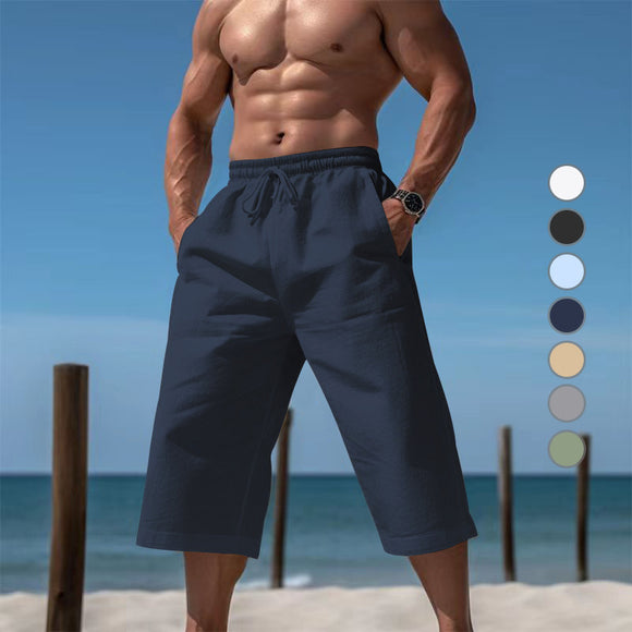 Pantalones Capri Casuales Transpirables para Hombre