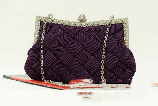 Bolso de Mano Nupcial Diamond - Clutch Elegante para Eventos - Image 20