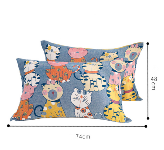Funda de Almohada Doble Algodón Puro Premium - Comodidad y Simplidad - Image 12