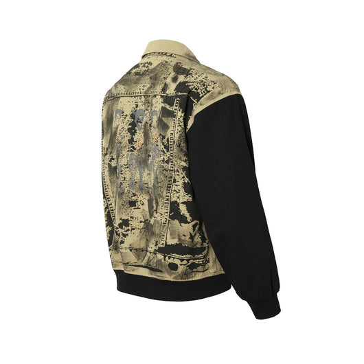 Chaqueta Retro Americana con Bordados y Parches Decorativos - Image 13