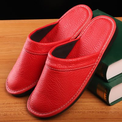 Pantuflas de Cuero Lazy Four Seasons - Comodidad para el Hogar - Image 13