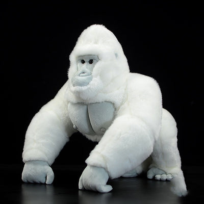 Peluche de Gorila Albino Simulado - Juguete Realista - Image 6