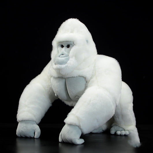 Peluche de Gorila Albino Simulado - Juguete Realista - Image 6