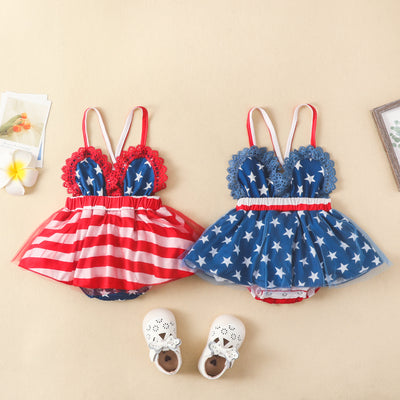 Vestido Infantil de Malla con Tirantes Delicados - Image 9