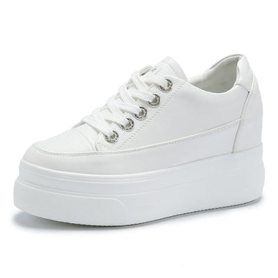 Tenis Plataforma de Caña Alta con Cordones - Image 2