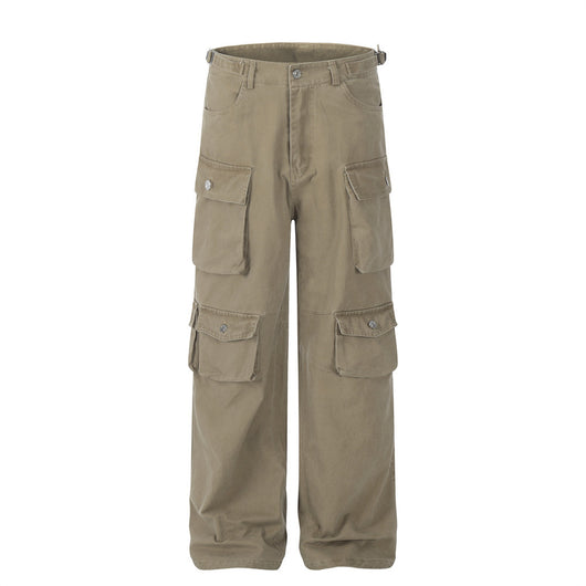 Pantalones Cargo Multibolsillos Americanos para Hombre - Image 8
