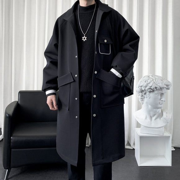 Abrigo Largo Elegante para Hombre Over Knee