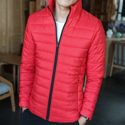 Chaqueta Acolchada Cuello Alto Slim Fit - Abrigo Cálido para Invierno - Image 13