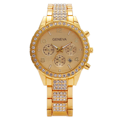Reloj de Cuarzo Elegante para Mujer con Calendario Digital y Tres Esferas - Image 10