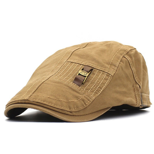 Gorra Vintage Ajustable con Correa de Cuero para Hombre y Mujer