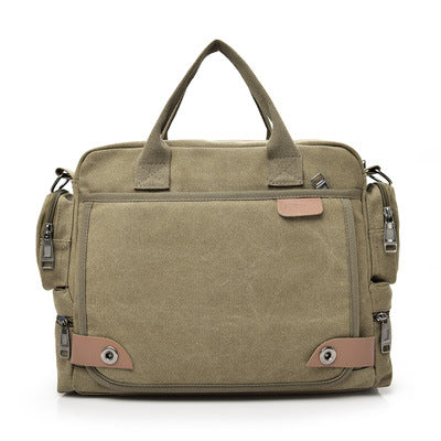 Bolsa de Lona para Hombre con Múltiples Compartimentos - Image 10