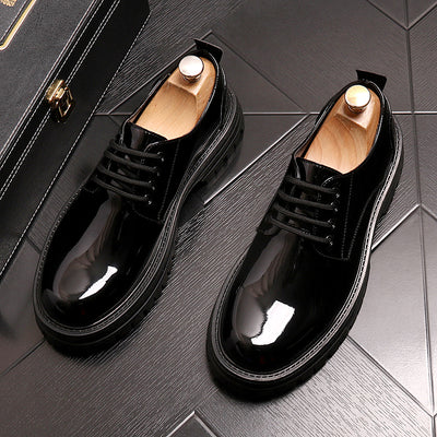 Zapatos de Cuero Brillante para Negocios - Colección Otoño - Image 8