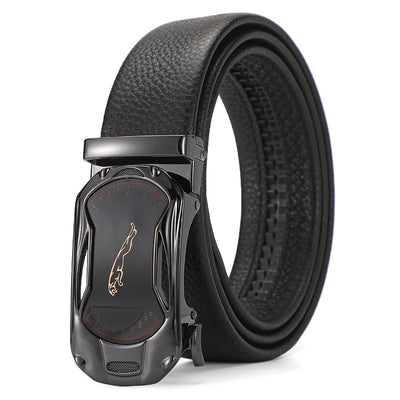 Cinturón de Cuero Genuino con Hebilla Automática para Niños - Image 33
