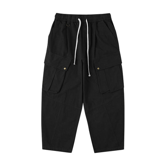 Pantalones Casuales Sueltos Estilo Retro Japonés - Image 4
