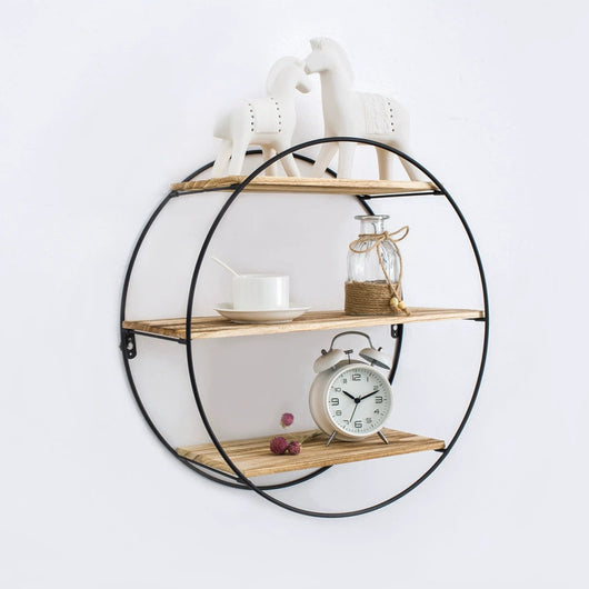 Estantería Decorativa de Pared para Almacenamiento del Hogar