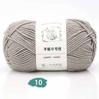 Lana Tejida a Mano Grosor Medio - Kit DIY con Aguja para Bufanda, Gorro y Abrigo - Image 39