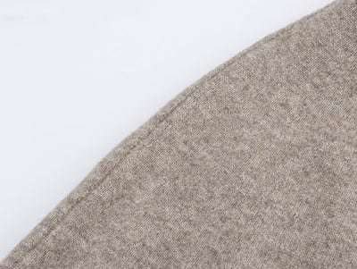 Abrigo Tejido Estilo Capa con Cuello Redondo Multiuso - Image 44