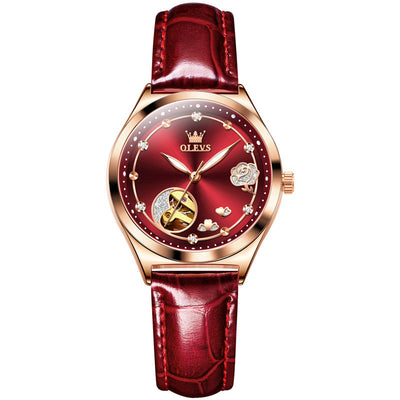 Reloj Mecánico Impermeable para Mujer - Elegancia Resistente - Image 6