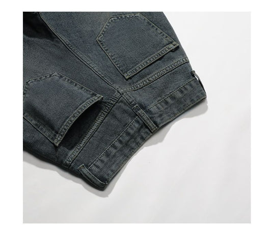 Jeans Cintura Alta Gris Cemento Corte Recto Efecto Adelgazante - Image 18