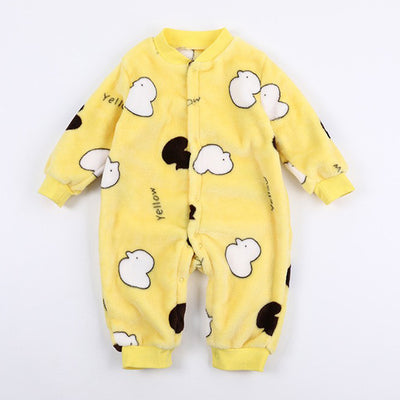 Pijama Enterizo Térmico para Bebé en Polar Coral Acolchado - Image 9