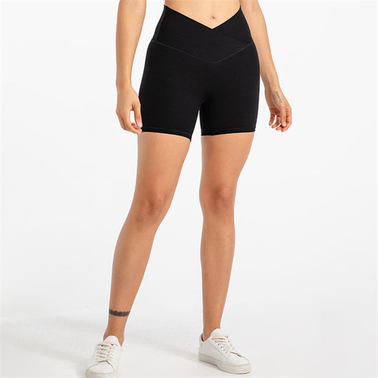 Shorts Deportivos Ajustados para Yoga y Running Mujer