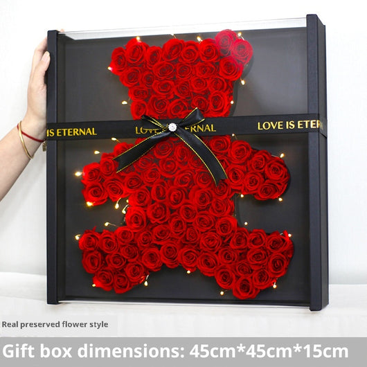 Ramo de Flores Eternas para San Valentín y Cumpleaños en Caja de Regalo - Image 10