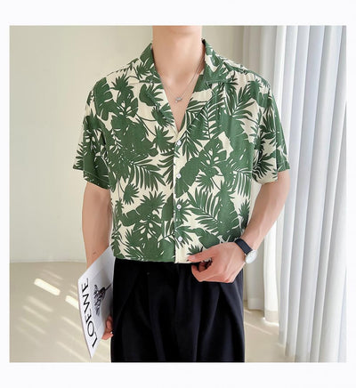 Camisa Cuello Cubano Hombros Sueltos - Image 17