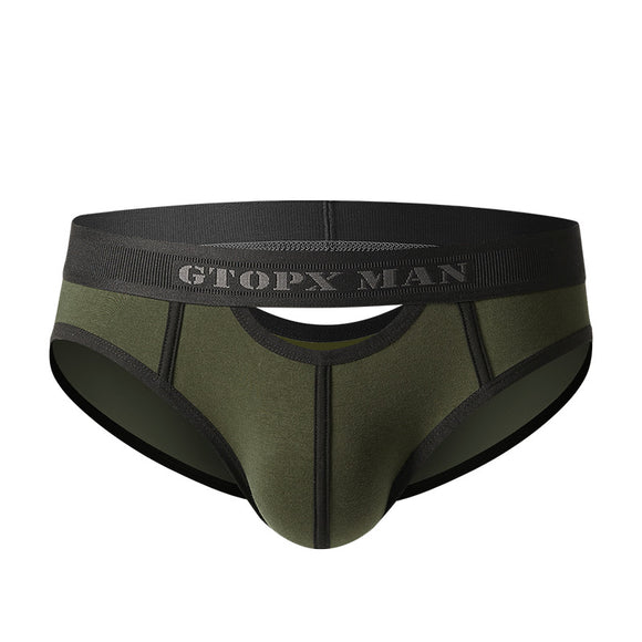 Bóxer Masculino Talle Bajo con Aberturas Frontal y Trasera