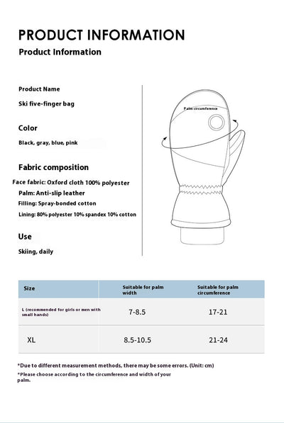 Guantes de Snowboard para Mujer Impermeables con Pantalla Táctil y Forro Térmico - Image 19