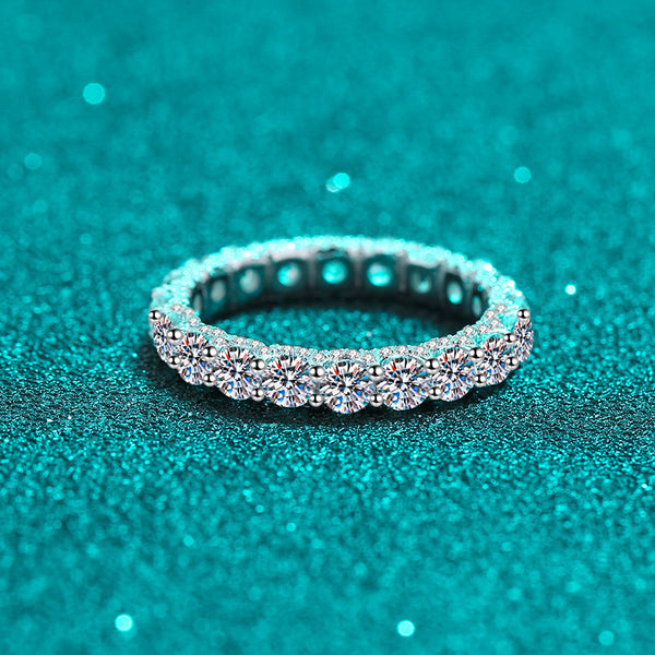 Anillo de Plata Esterlina con Piedra Mosaico Incrustada para Mujer