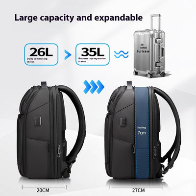Mochila Ejecutiva de Gran Capacidad Multifuncional para Negocios - Image 3