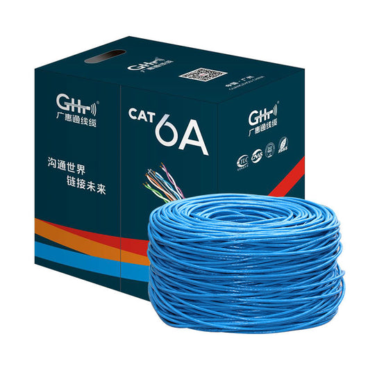 Cable de Red Gigabit Categoría 6 Cobre Puro Sin Blindaje - Estándar Nacional