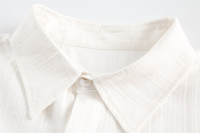 Blusa Holgada con Flores Tridimensionales Creativas - Image 16